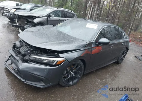 2024 Honda Civic Lx из США, поврежденный, VIN 2HGFE2F23RH566275